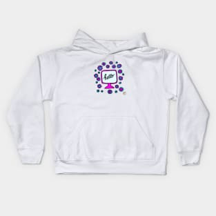 Hello Flower Power! Kids Hoodie